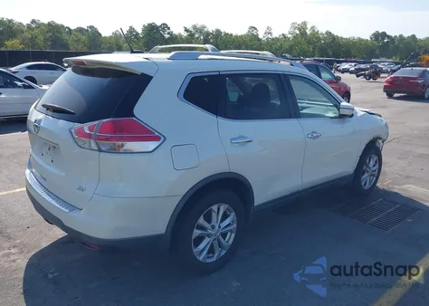 2016 Nissan Rogue Sv from USA, damaged, VIN KNMAT2MT7GP644883